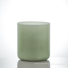 Q're Highlight Crystal Singing Bowl-Delicate and Elegant Green 432HZ 5.5''